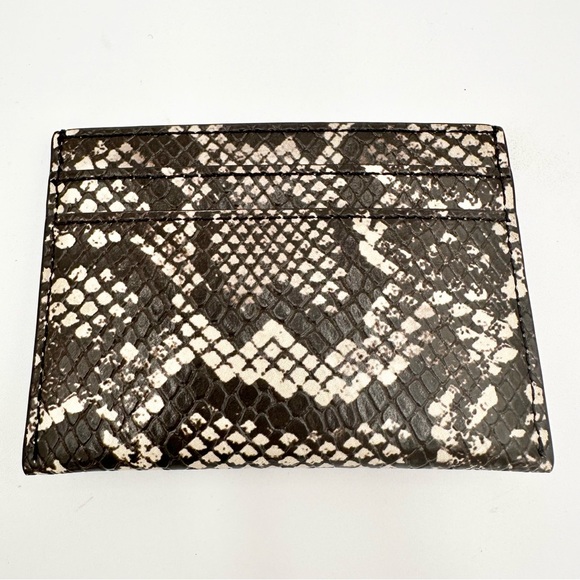 Michael Kors Snakeskin Card Holder - Picture 3 of 4